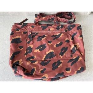 Madewell The (Re) Sourced Weekender Painted Leopard Tote Bag